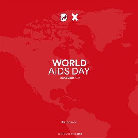 Premium Vector Social Media Posts World Aids Day 2023 Simple Template