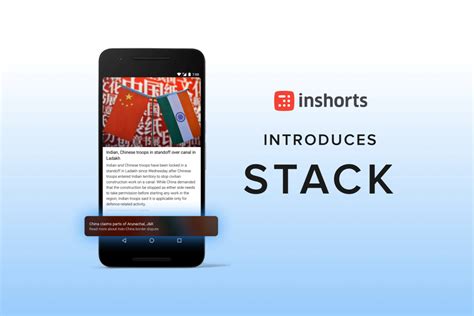 Inshorts Introduces ‘stack Snippets From History