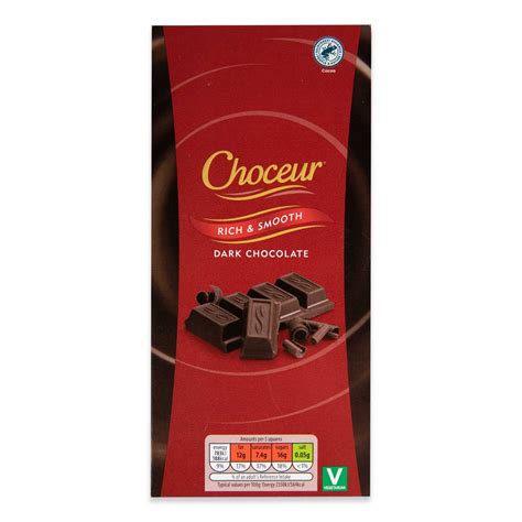 Dark Chocolate 200g Choceur Aldi Ie