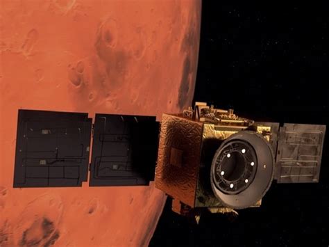 Sign up for science times: First Arab Mars Mission: UAE's space probe enters Martian ...