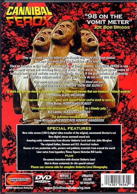 Cannibal Ferox DVD 1980 DVD Empire