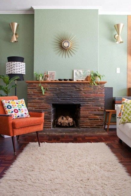 25 Beautiful Color Combinations For Your Home Mid Century Modern Room