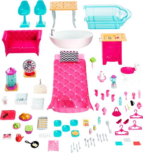 Best Buy Mattel Barbie Dreamhouse Pink Ffy84