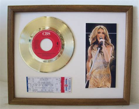 Where does my heart beat now? Gouden plaat Single - Celine Dion - Where Does My Heart ...