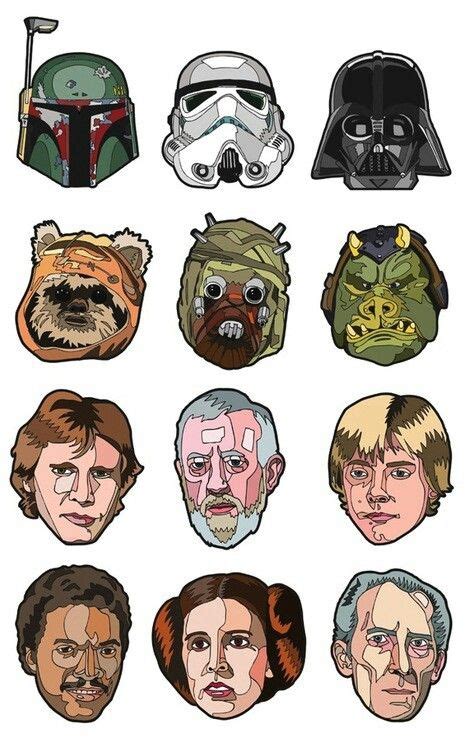 Faces Of Star Wars Star Wars