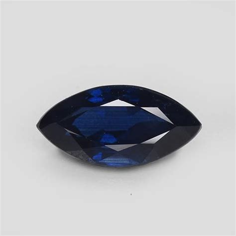 089ct Loose Blue Sapphire Gemstone Marquise Cut 81 X 41 Mm