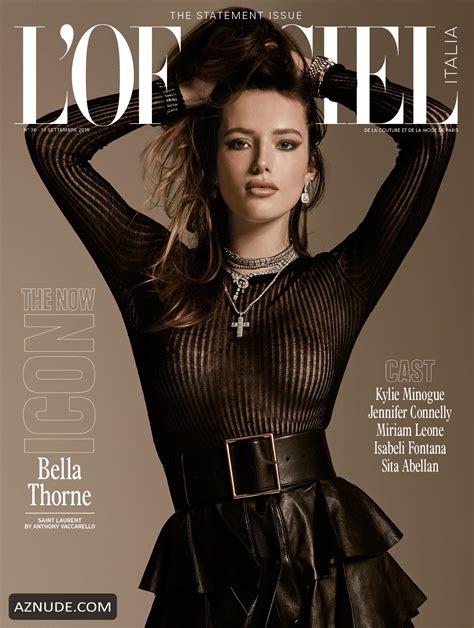 Bella Thorne Photographed By Alan Gelati For A New Cover Of L Officiel