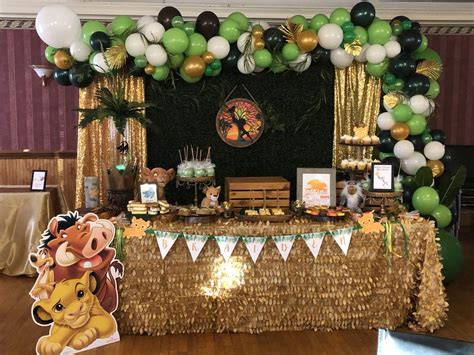 Lion King Baby Shower Party Ideas Photo 7 Of 19 Catch My Party