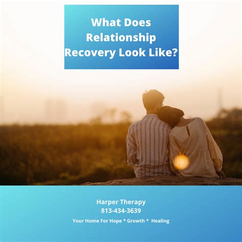 what does relationship recovery look like — harper therapy