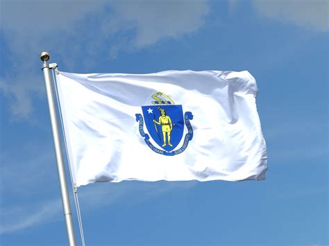 Massachusetts 3x5 Ft Flag 90x150 Cm Royal Flags