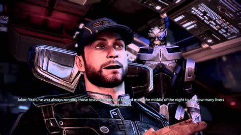 Mass Effect 3 Garrus And Joker Jokes Youtube