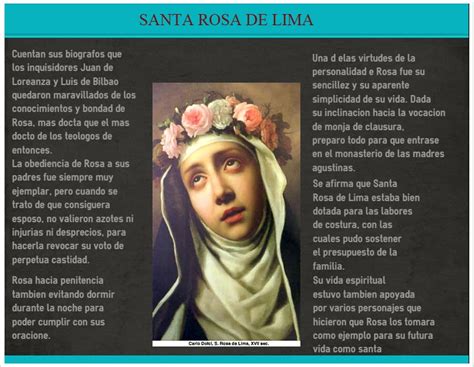 História De Santa Rosa De Lima