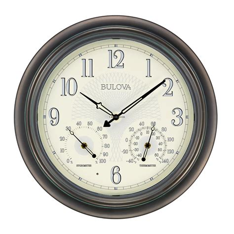 Bulova Weather Master Wall Clock At 1 800