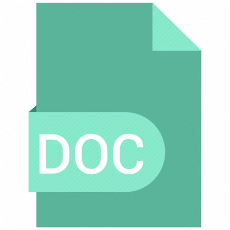 Doc Microsoft Word Document Icon Download On Iconfinder