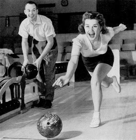 Bowling Back In The Day Bowling Vintage Photography Photo