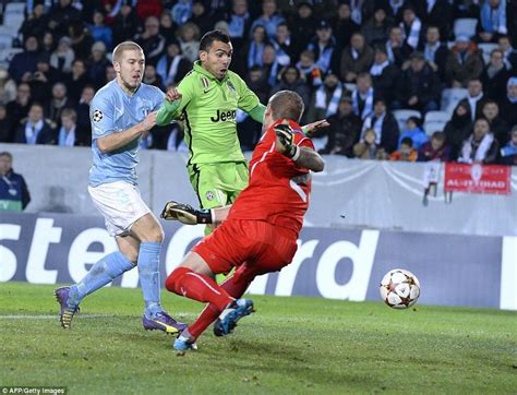 Manchester united have only lost one of their last 12. Carlos Tévez Juventus vs Malmö Champions League