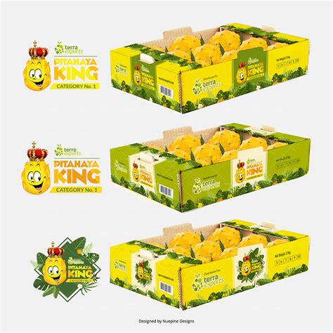 Pitahaya King Wholesale Fruit Box Design 63 Packaging Designs For A