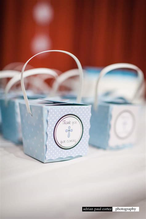 Baby Boy Blue Baptism Party Ideas Photo 1 Of 9 Catch My Party