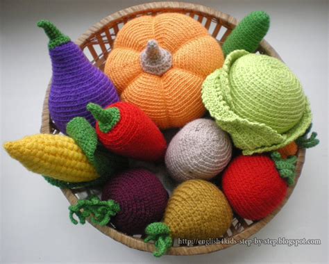 Crochet Vegetables