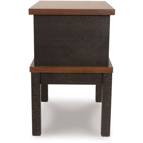 Stanah Chairside End Table With Usb Ports And Outlets T892 7 By Signature