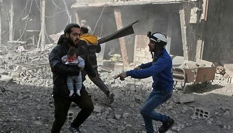 77 Dead As Syria Enclave Pounded Ahead Of Expected Ground Assault