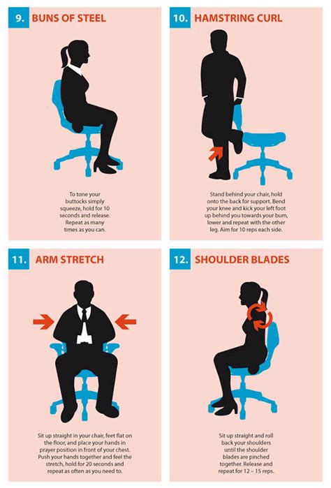 15 Simple Exercises You Can Do At Your Desk Brms
