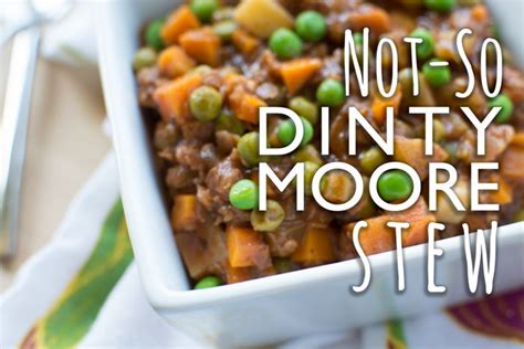 Recipes, anecdotes, and secret, savory, guilty pleasures! Not-So-Dinty Moore Stew vegan | Recipe | Cooking recipes, Vegan stew, Stew