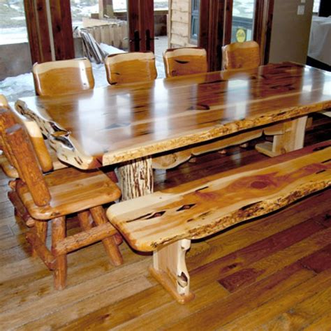 Log Cabin Dining Room Furniture