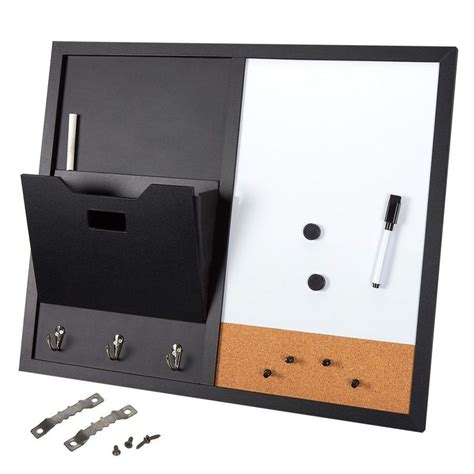 Dry Erase Cork Board Combo Magnetic Whiteboard Bulletin Message