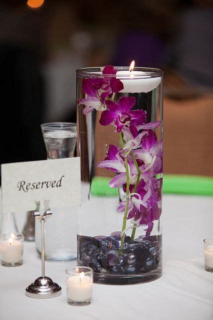 Centros De Mesa Con Flores De Papel Y Velas Be Creative With Lady