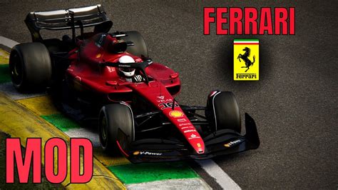 F1 2022 Ferrari Skin Mod VRC Formula Alpha 2022 Assetto Corsa