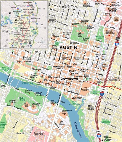 Central Austin Tx Custom Mapping Red Paw Technologies