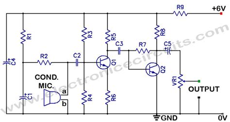 Condenser Mic Schematic Diagram Wiring Draw And Schematic