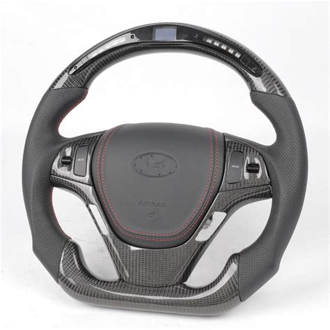 Custom Carbon Fiber Steering Wheel For Hyundai Genesis