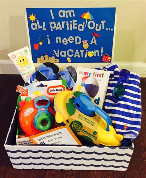 Gift ideas for first birthday boy. Gift Idea for One-Year Old Baby Boy! "All Partied Out...I ...
