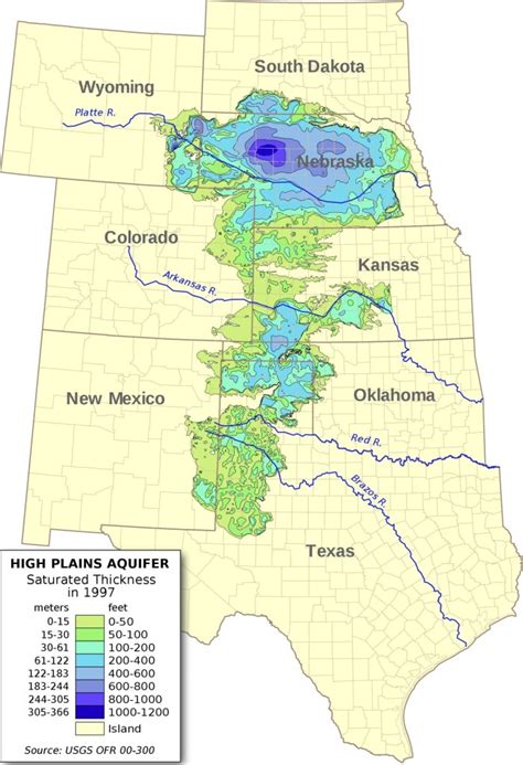 Usgs Groundwater Flow Model Of The Northern High Plains Aquifer In