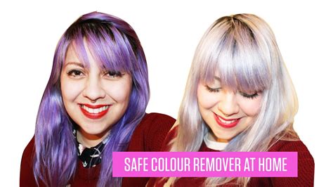 Scrub the mixture over the dye using gentle pressure. HOW TO REMOVE SEMI PERMANENT HAIR DYE - no bleach - YouTube