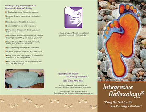 Integrative Reflexology Brochure On Behance