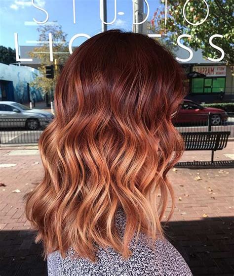 Copper Balayage Hair Ideas For Fall Page Of StayGlam