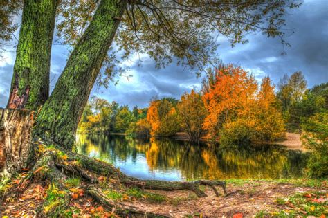 Autumn On The Lake Yahoo Image Search Results Nature Images