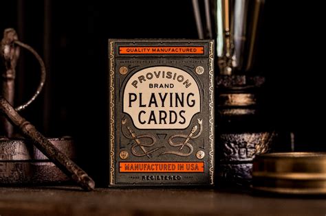 Maybe you would like to learn more about one of these? Provision Playing Cards | Playing cards, Cards, Card companies
