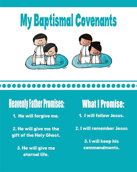 Lds Baptism Printables
