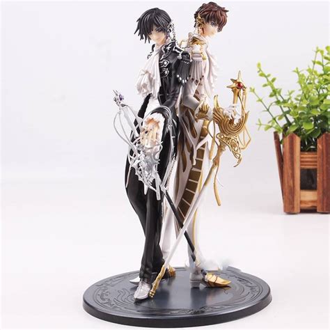 Action Figure Code Geass Lelouch Lamperouge Suzaku Kururugi Pvc Clamp Works In And Collection Toys