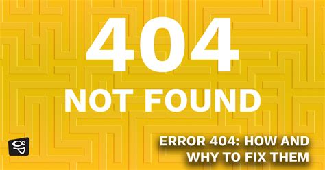 404 Errors How And Why To Fix Them 8p Design
