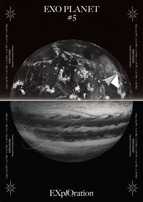 Exo Exo Planet 5 Exploration Concert Poster Rkpop