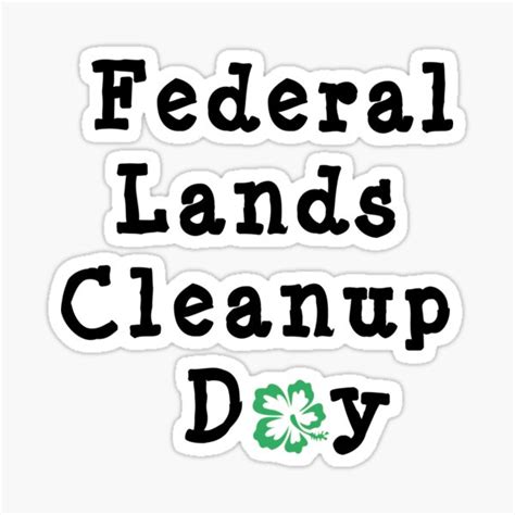 Carl Garner Federal Lands Cleanup Day Sticker For Sale By Blackrose90