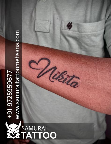 Tattoo Uploaded By Vipul Chaudhary • Nikita Name Tattoo Nikita Name Tattoo Design Nikita