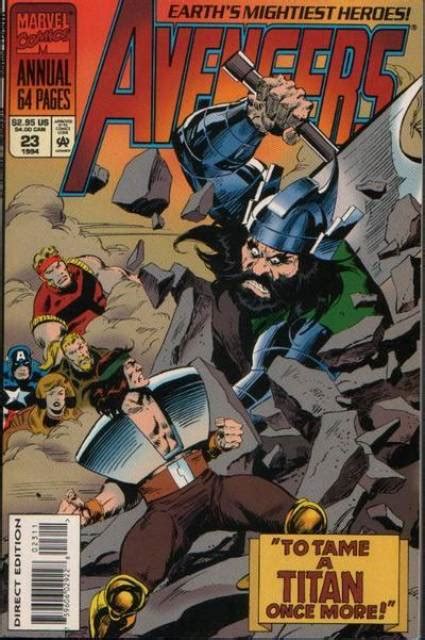 The Avengers Annual 7 The Final Threat Issue