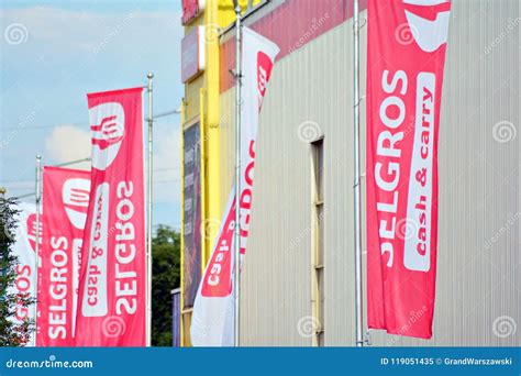 Sign Selgros Company Signboard Selgros Editorial Image Image Of
