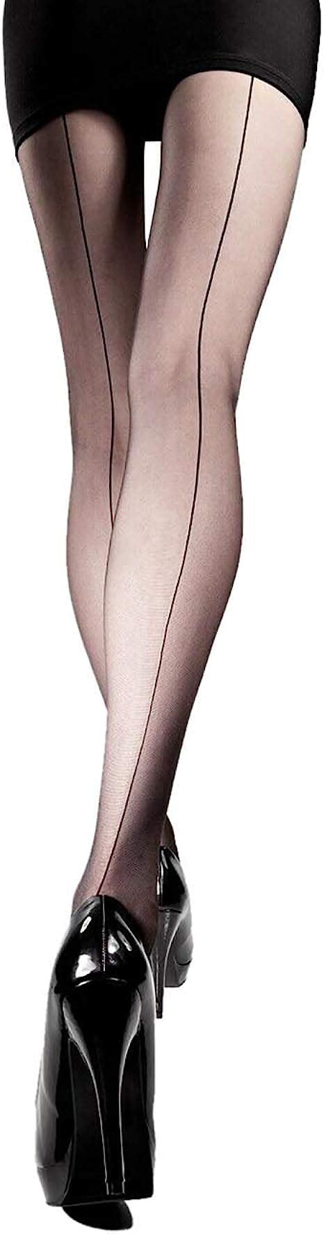 Silky Womens Ladies Smooth Knit Backseam Pantyhose Tights 1 Pair One